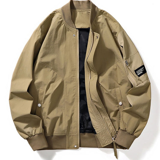 Men's Loose Baseball Jacket