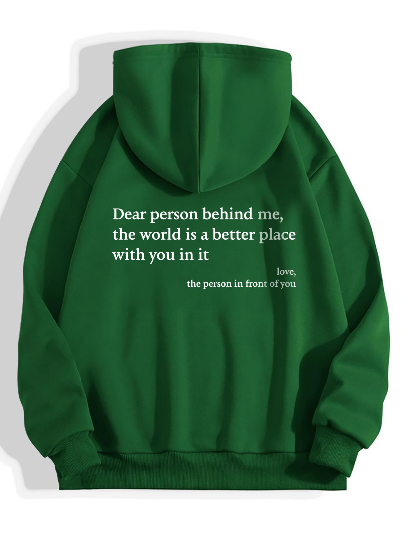 Kangaroo Pocket Drawstring Printed Hoodie Unisex