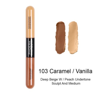 Double Heads Brightening Liquid Concealer