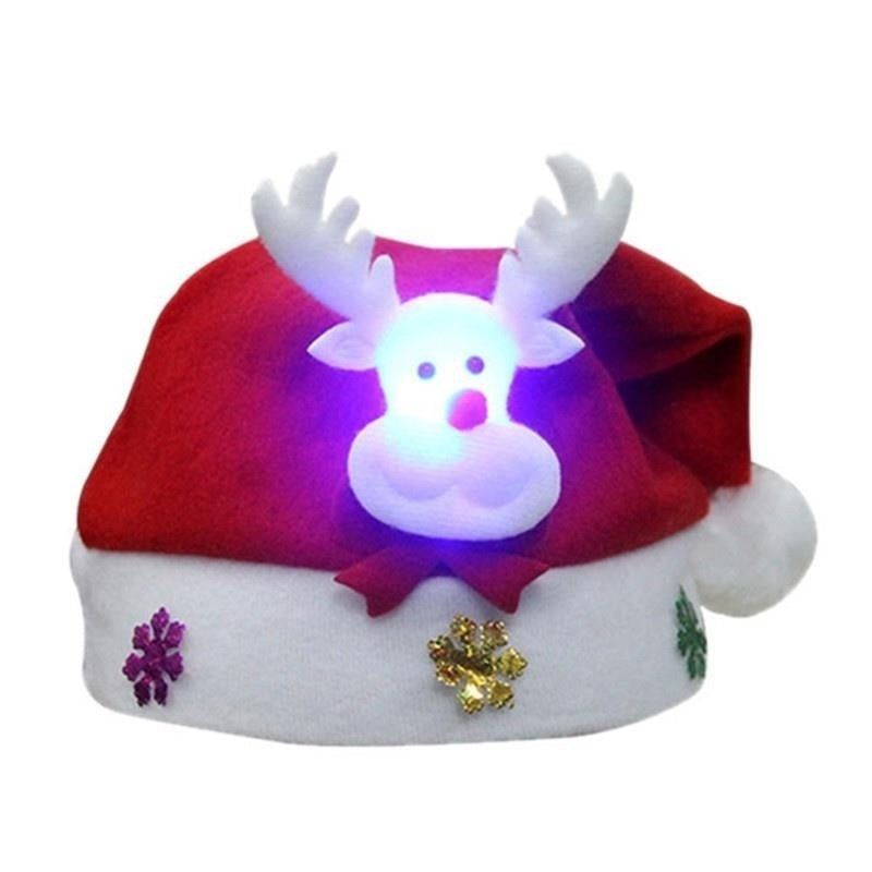 Christmas Decorations Luminous Hat