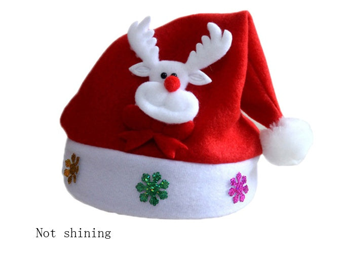 Christmas Decorations Luminous Hat