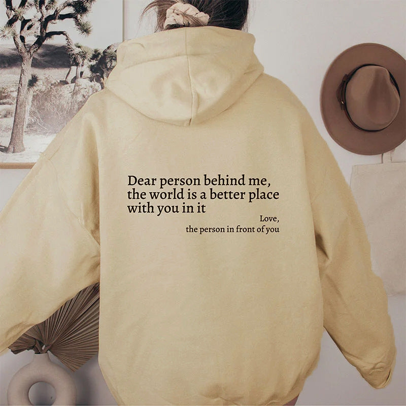 Kangaroo Pocket Drawstring Printed Hoodie Unisex