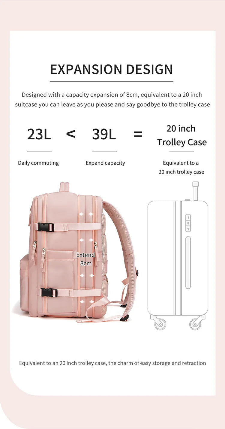 Unisex Luggage Bag