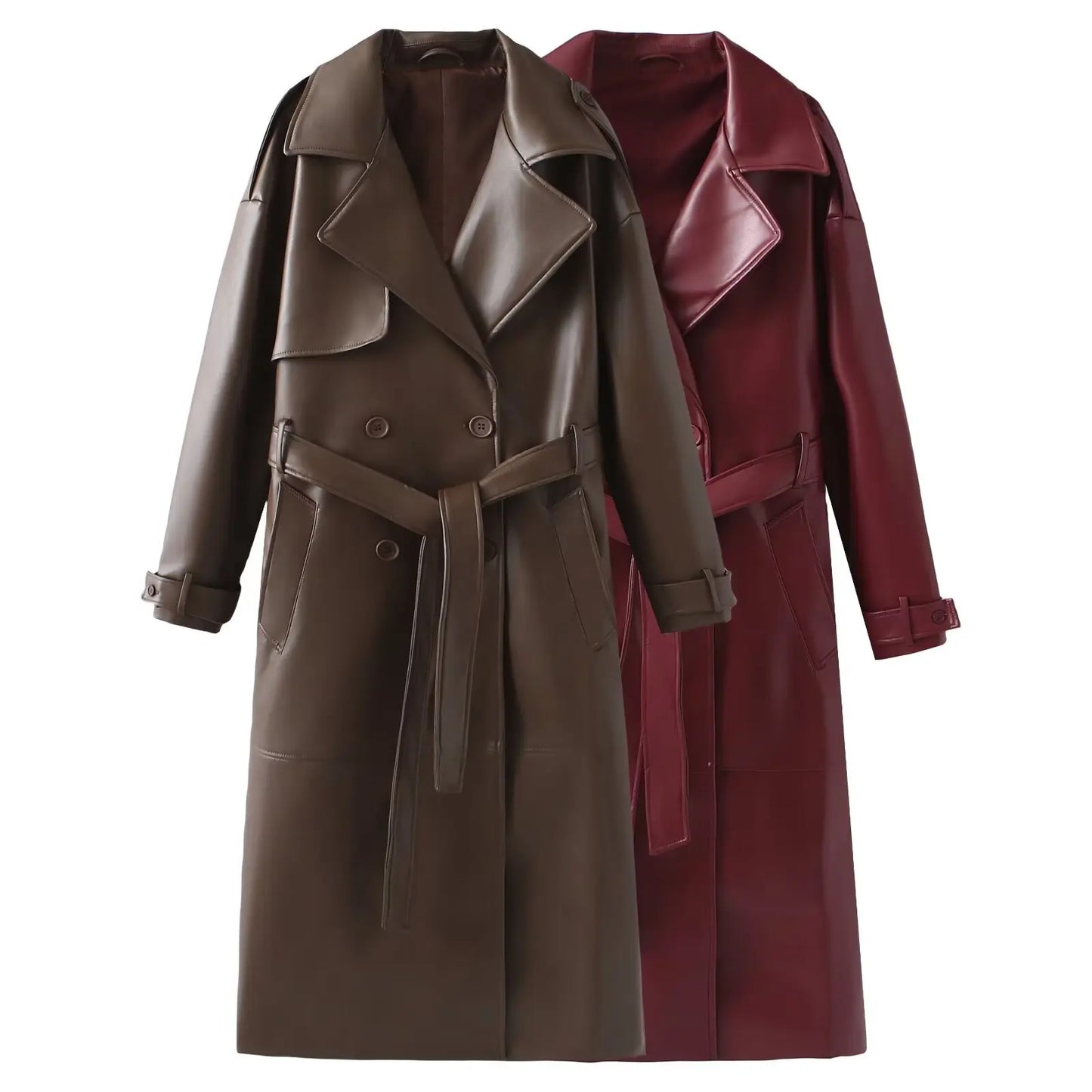 Leather Coat Women