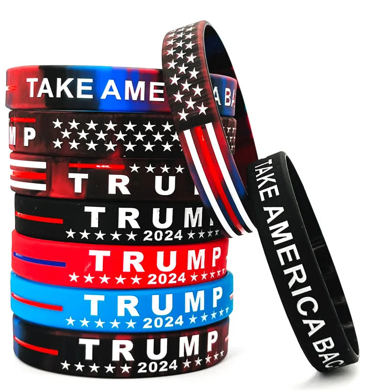 Trump 2024 Campaign Unisex Bracelet