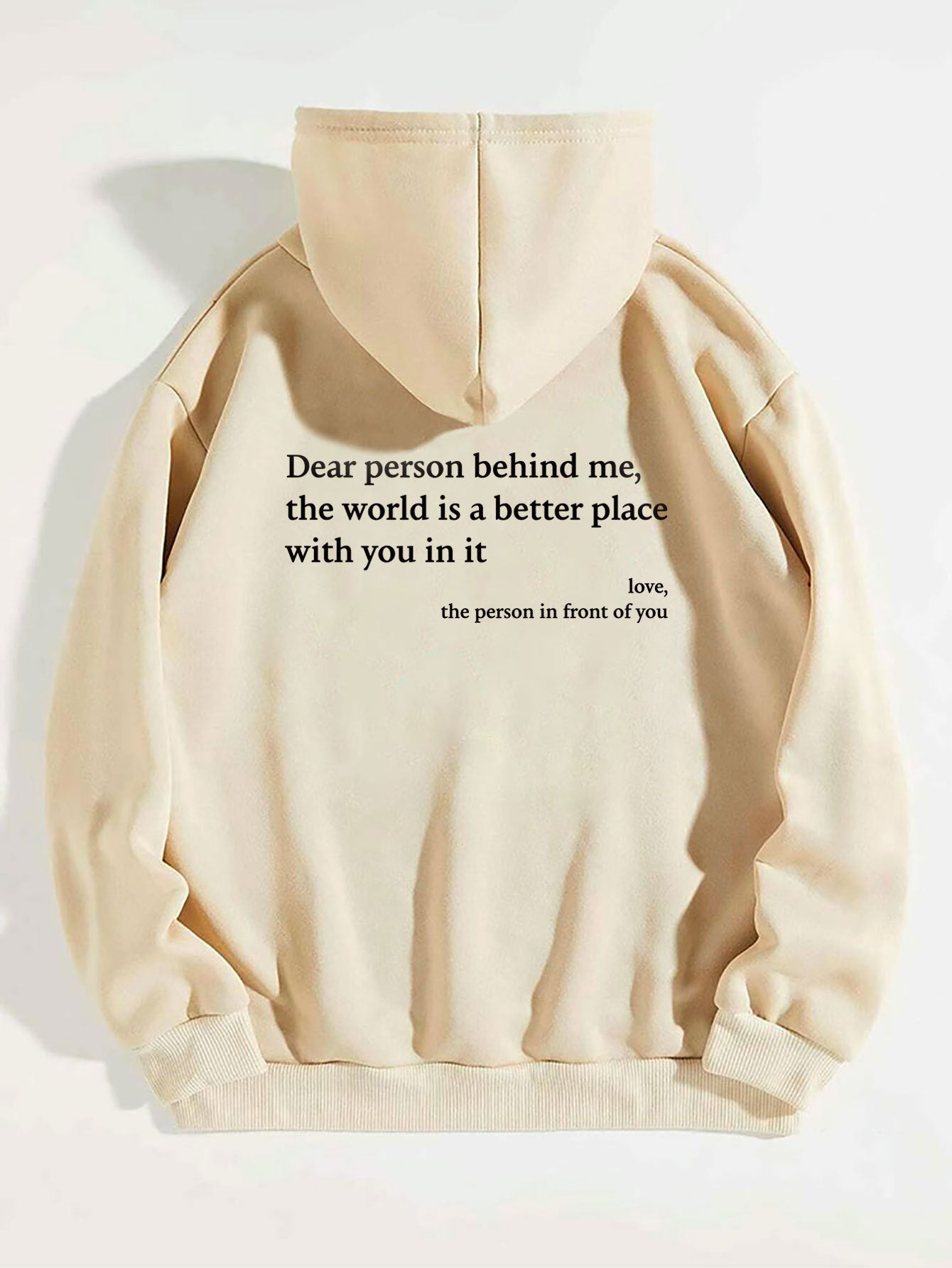 Kangaroo Pocket Drawstring Printed Hoodie Unisex