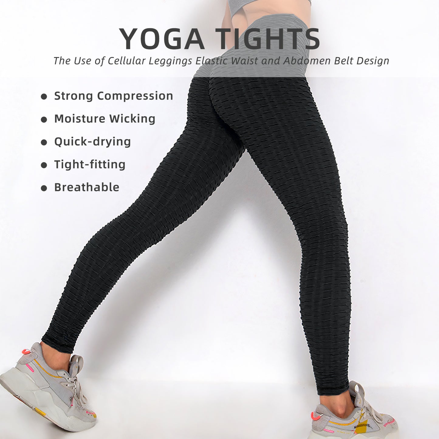 Women's TIK Tok Leggings Butt Lifting Yoga Pants