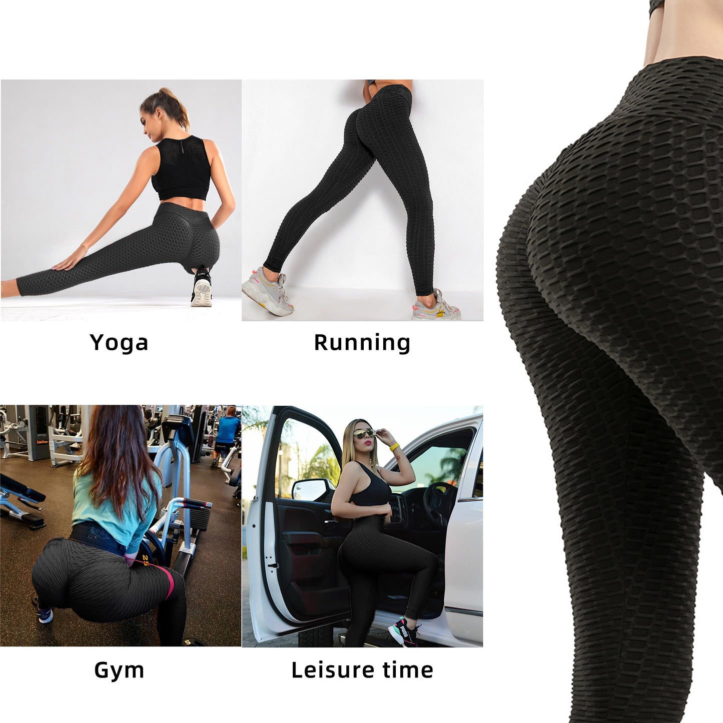 Women's TIK Tok Leggings Butt Lifting Yoga Pants